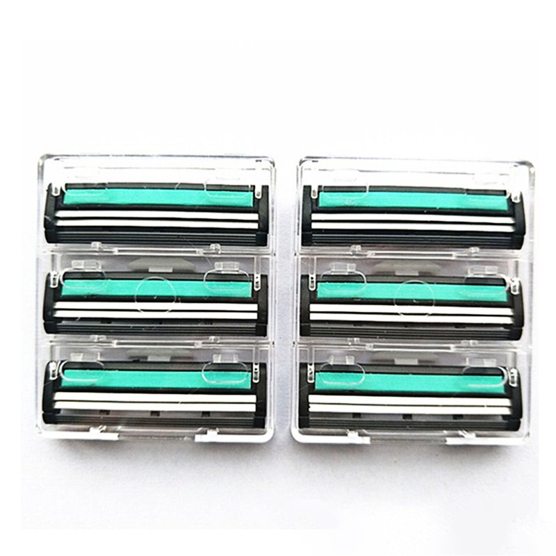 Stainless Steel Double-layer Manual Men Razor