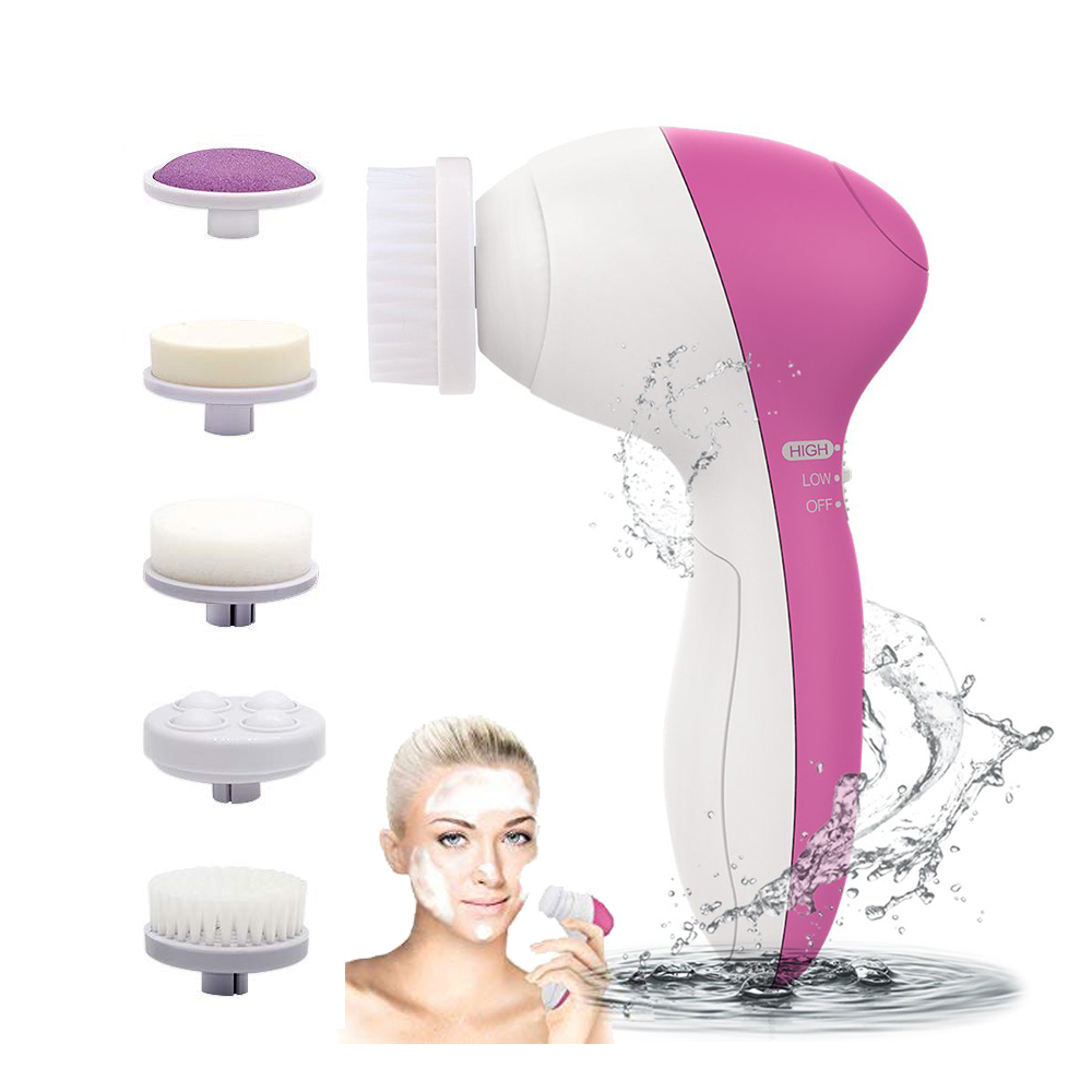 face beauty instrument 3-in-1 electric facial cleansing machine skin beauty cleansing facial bubble machine
