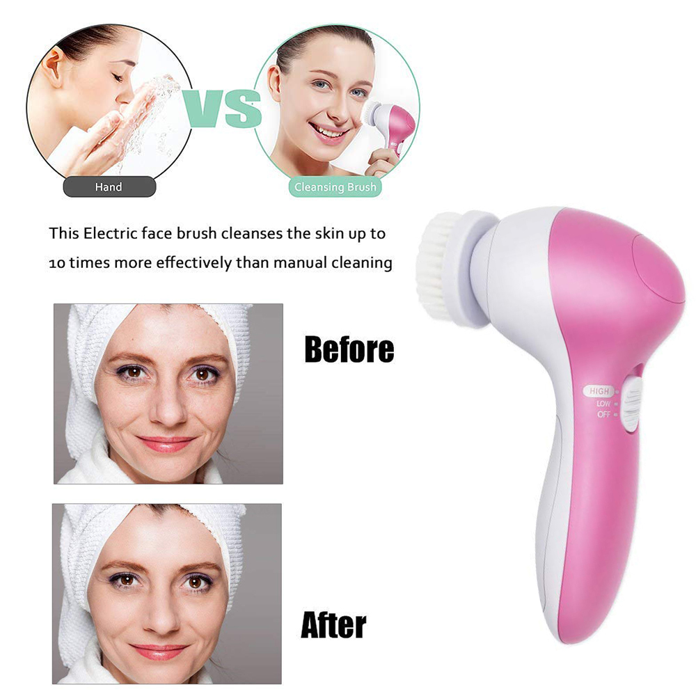 face beauty instrument 3-in-1 electric facial cleansing machine skin beauty cleansing facial bubble machine