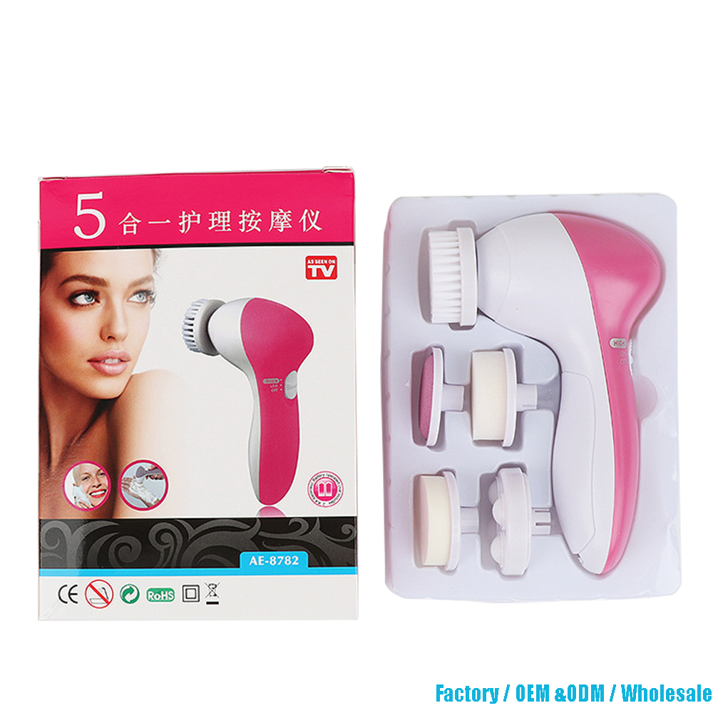 face beauty instrument 3-in-1 electric facial cleansing machine skin beauty cleansing facial bubble machine