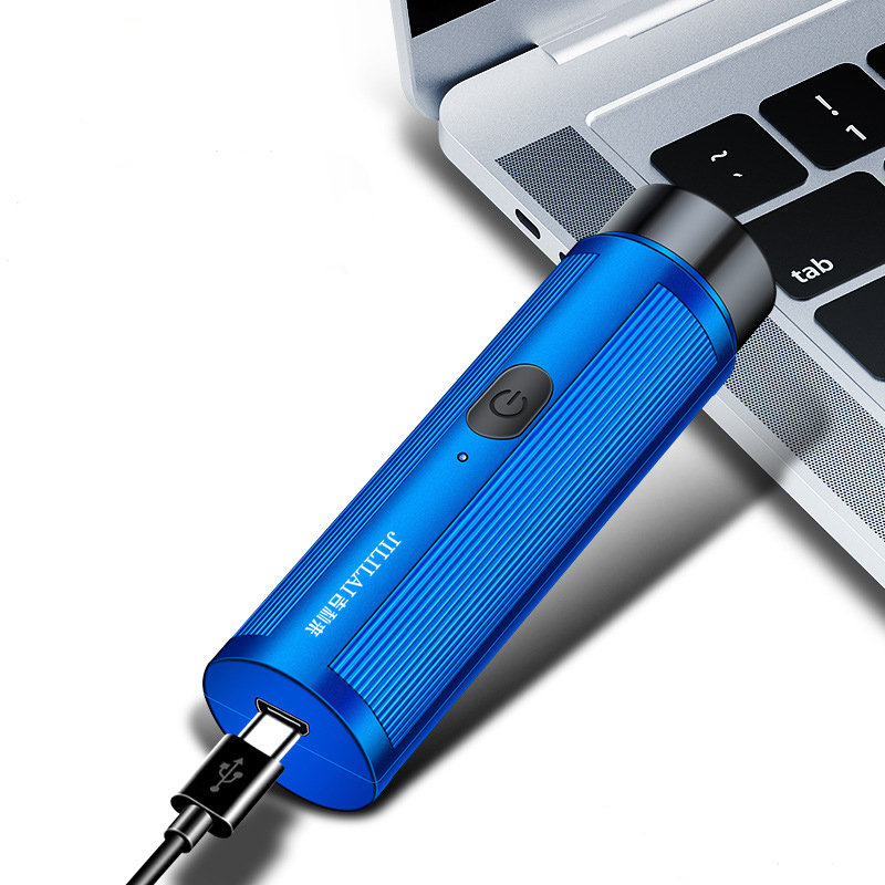 Portable USB Rechargeable Beard Mini Electric Shaver Razor For Men