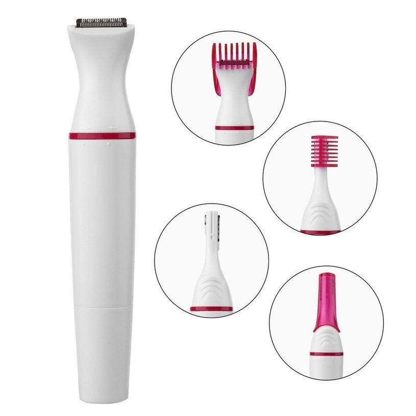 5 in 1 Multifunction Women Hair Removal Electric Shaping Female Shaving Machine Mini Shaver Trimmer Razor for Eyebrow Un