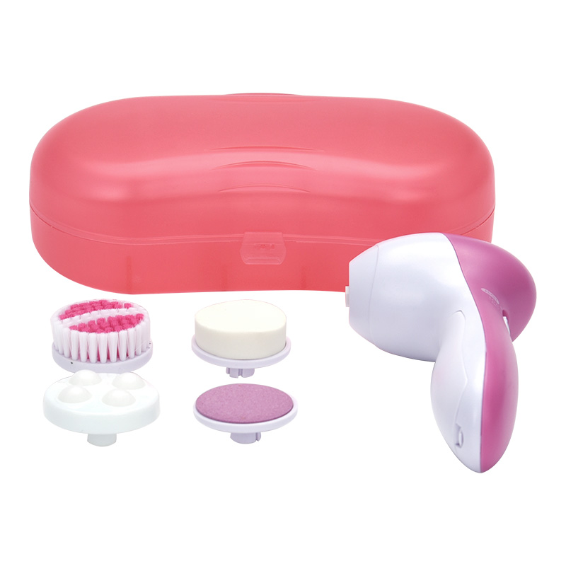 Cheaper Price 5 in 1 Electric Wash Face Machine Face Massager Facial Cleansing Brush