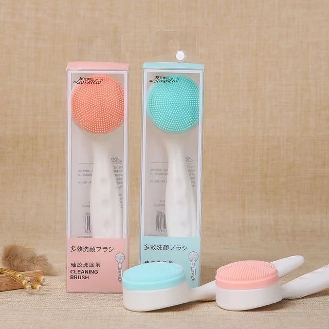 Whole Sale Facial Cleansing Brush Mini Facial Cleansing Brush for Face Body Cleaning