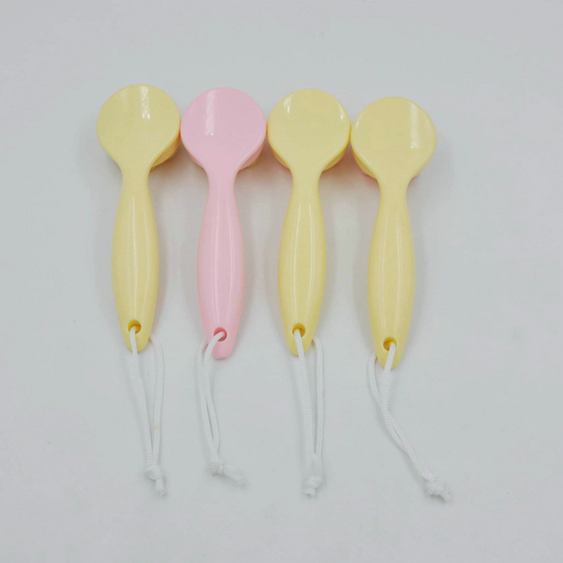 portable heart facial cleansing brush with small MOQ ready to ship good quality new flower design Valentine's Day gifts