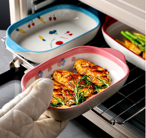  directly supply High Temperature Resistant Kitchenware Cookware Baking Pan Set