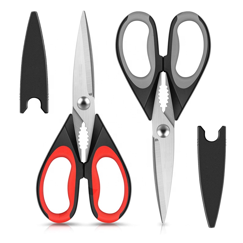 Food Cooking Scissors Stainless Steel Utility Poultry Heavy Duty Meat Scissors Dishwasher Safe All Purpose Kitchen Shear