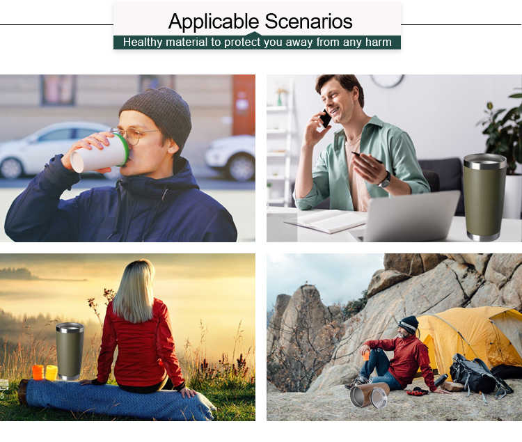 Cheap price 20oz izable vacuum double wall 350ml coffee mug tumbler stainless steel tumbler