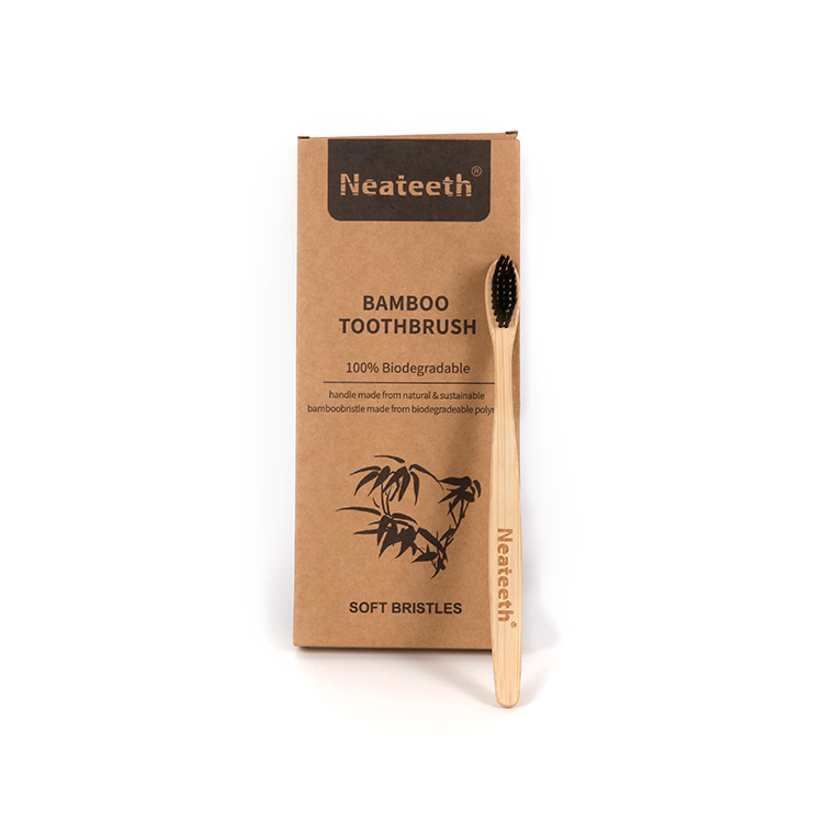 Natural Eco-Friendly BPA Free Soft Bristles Biodegradable Toothbrushes Wooden Tooth Brush