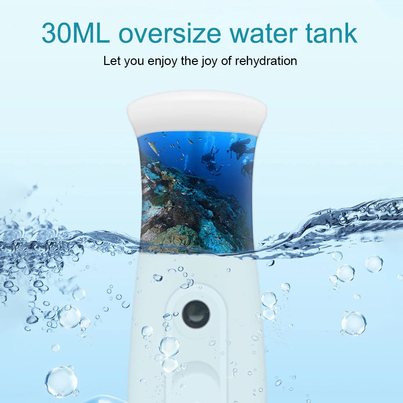 Skin Care Deep Cleansing Instrument Portable Handy Nano Spray Steamer