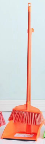  Supplied high quality home cleaning tools long handled plastic broom set with good price