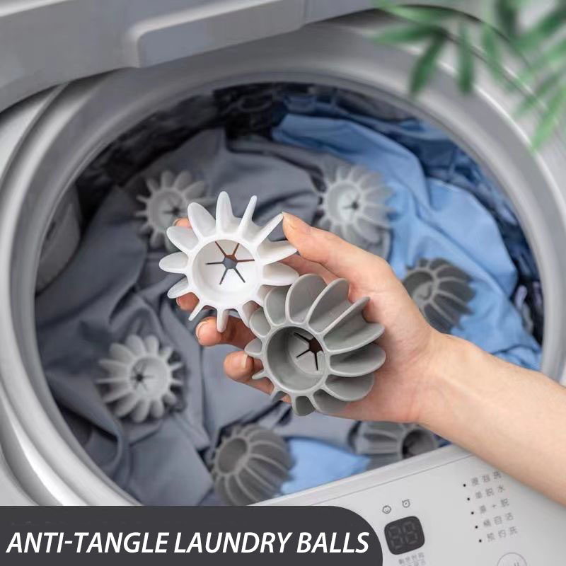  Cleaning Tools Reusable Silicone Laundry Washing Cleaning Ball Wash Laundry Plastic Ball