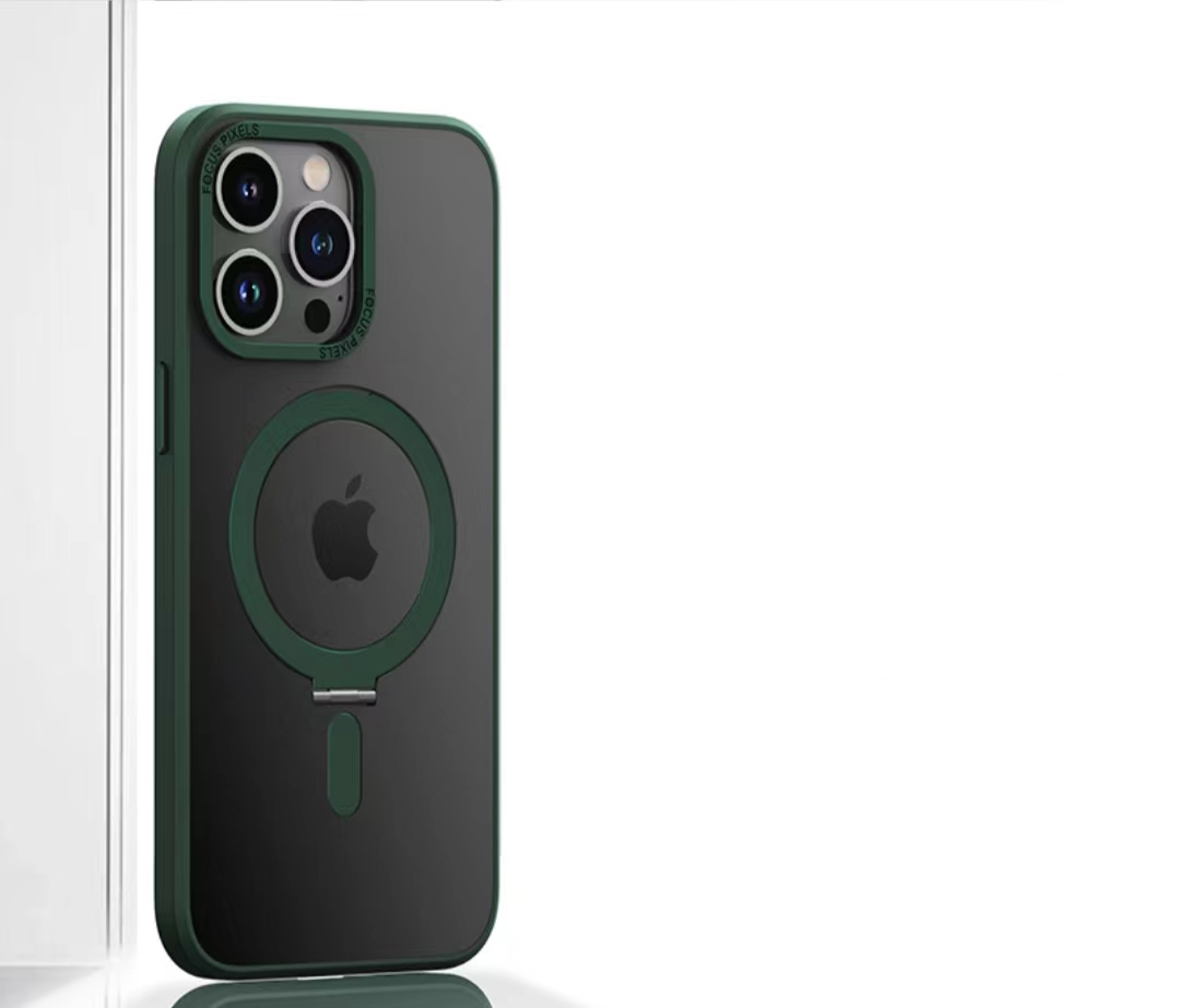 For Mag Safe Kickstand Phone Cover Magnetic Phone Case For iPhone 14 Pro Charging Phone Case