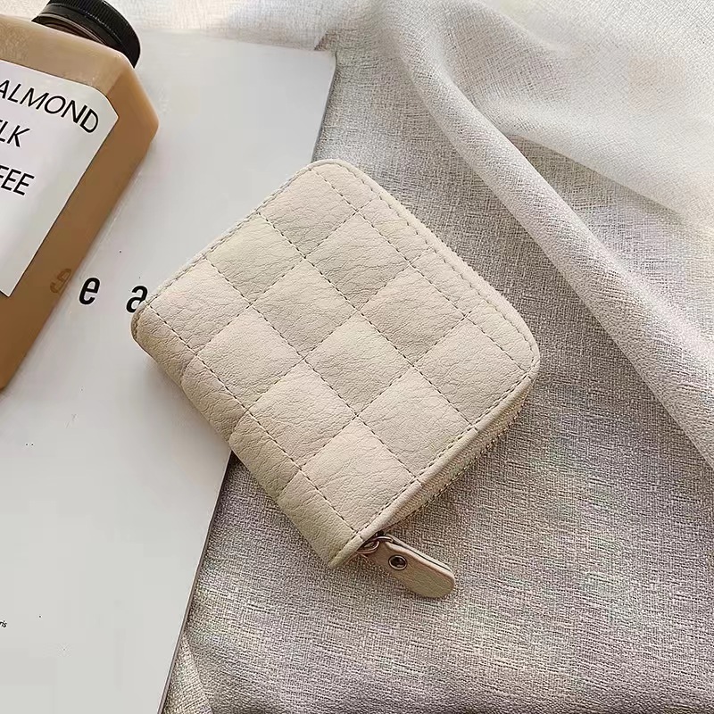 2023 Korean Mini Wallet Short Zipper Cute Wallet