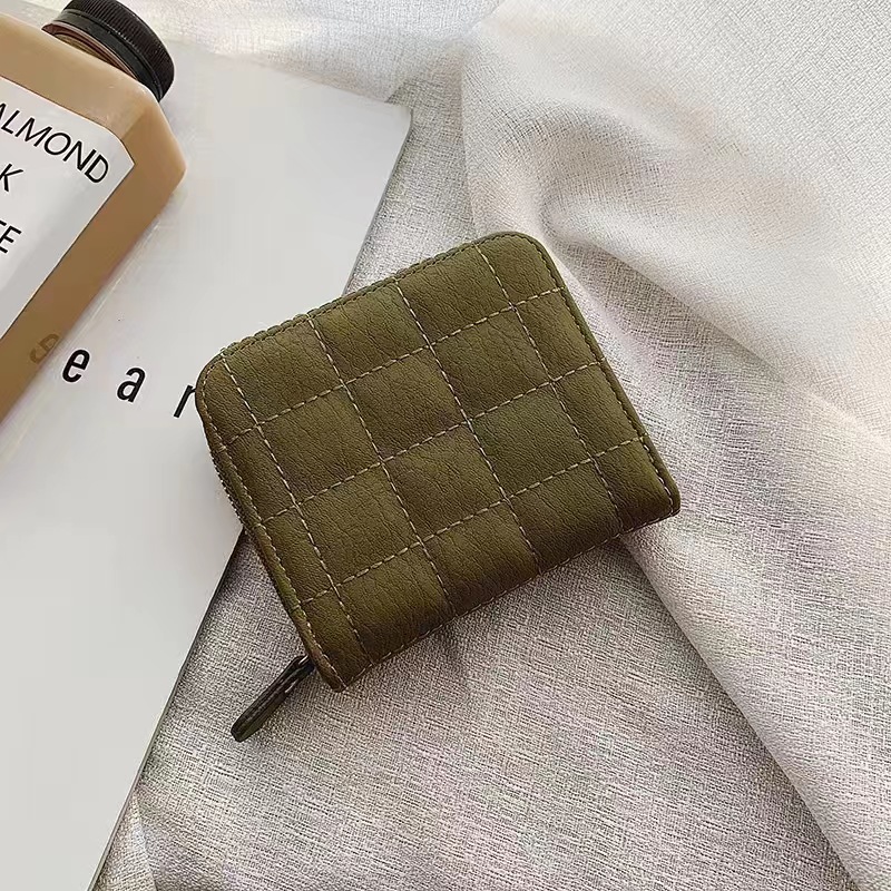 2023 Korean Mini Wallet Short Zipper Cute Wallet