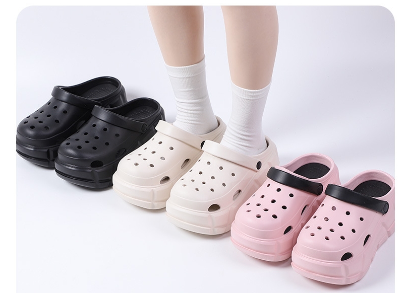 Platform Anti-slip Slides with Strap (3 Colors)