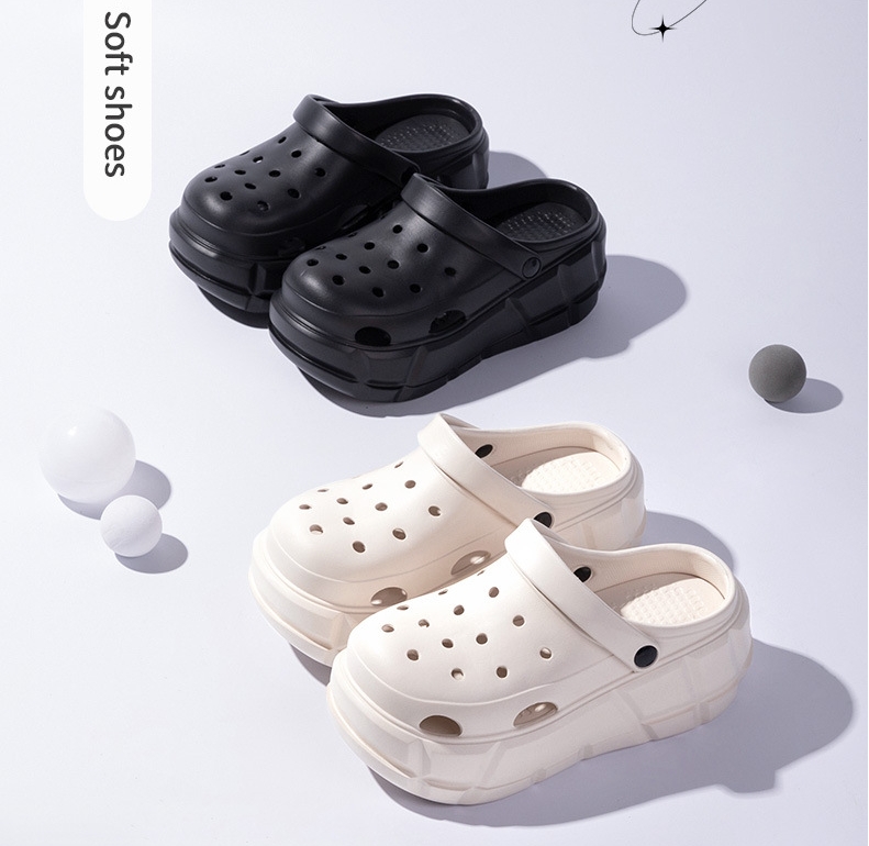 Platform Anti-slip Slides with Strap (3 Colors)