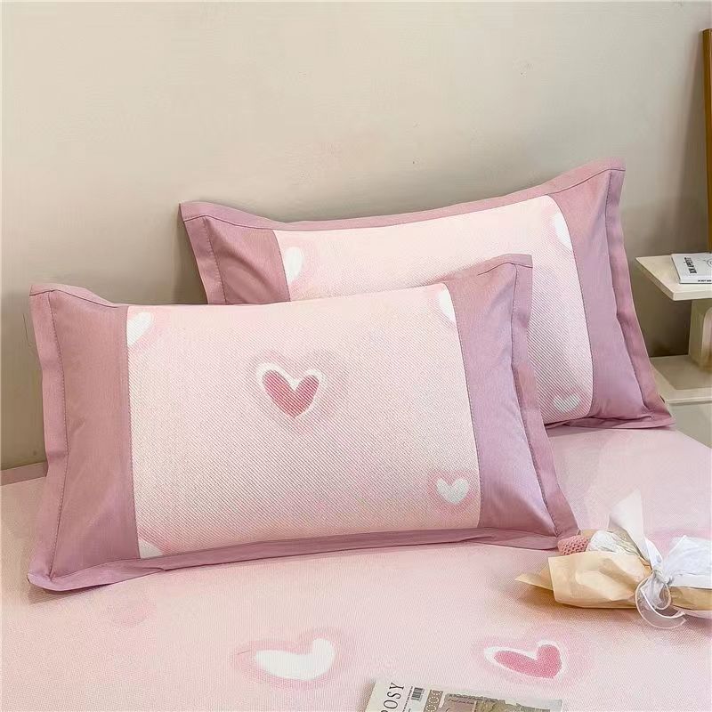 Premium Summer Ice Silk Cartoon Pillowcases set (2 Case)