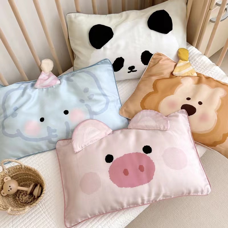 Cute Cartoon Animal-farm Pillowcase (1 case)