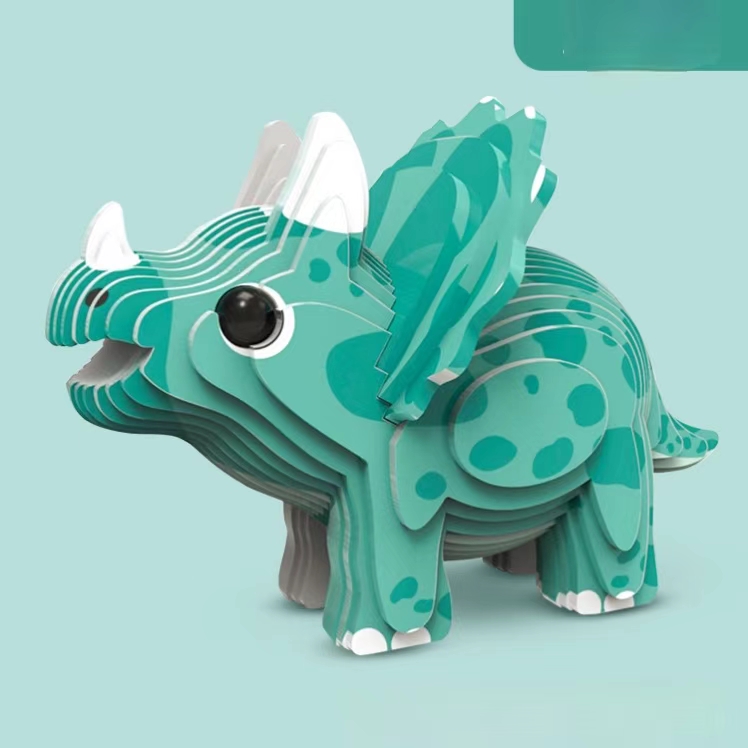 3D Puzzle of Animal Models for Children's Early Education Intelligence Toy