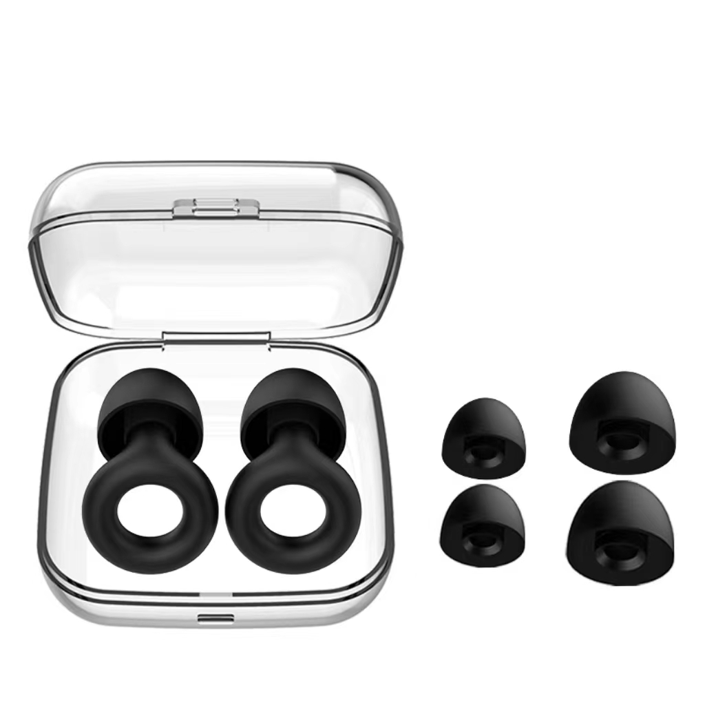 Ear Plugs Super Soft Reusable Hearing Protection in Flexible Silicone Earplugs for Sleep