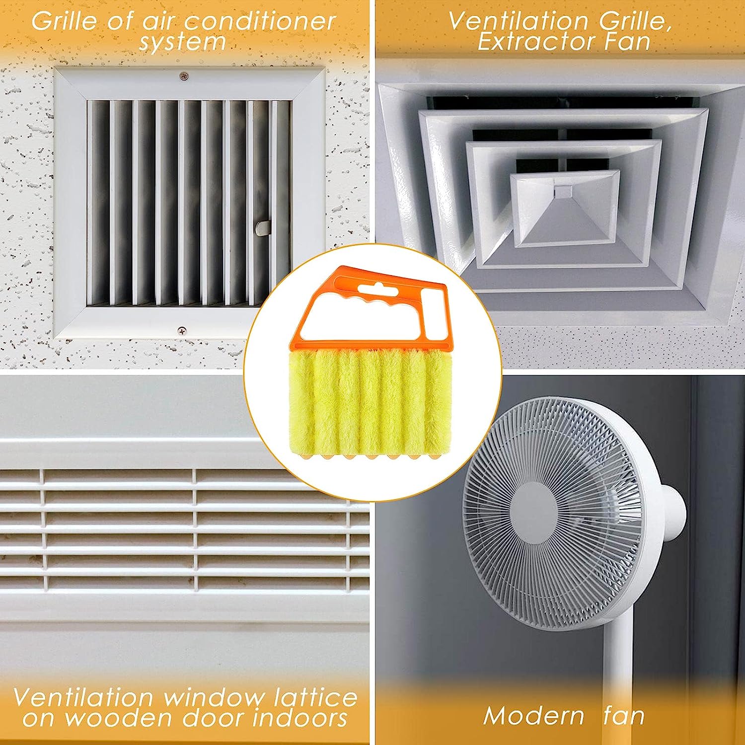 Window Venetian Blind Cleaner Duster Tools Brush Microfiber Groove Gap Window Blinds Shutters Air Conditioner Duster