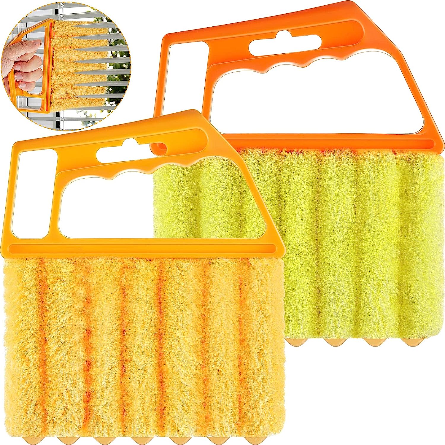 Window Venetian Blind Cleaner Duster Tools Brush Microfiber Groove Gap Window Blinds Shutters Air Conditioner Duster