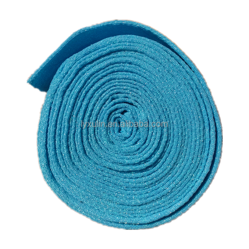 hot sale New design kitchen cleaning sponge pot washing scouring pads woven fabric rolls for dish scrubbing scourer
