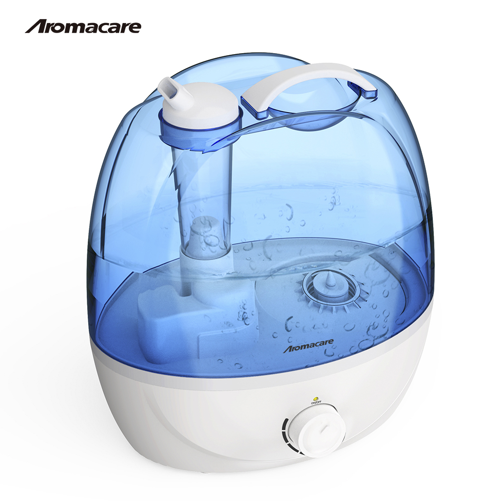 Cool Mist 2.6L 28dB Whisper-Quiet Ultrasonic Humidifier  For Bedroom