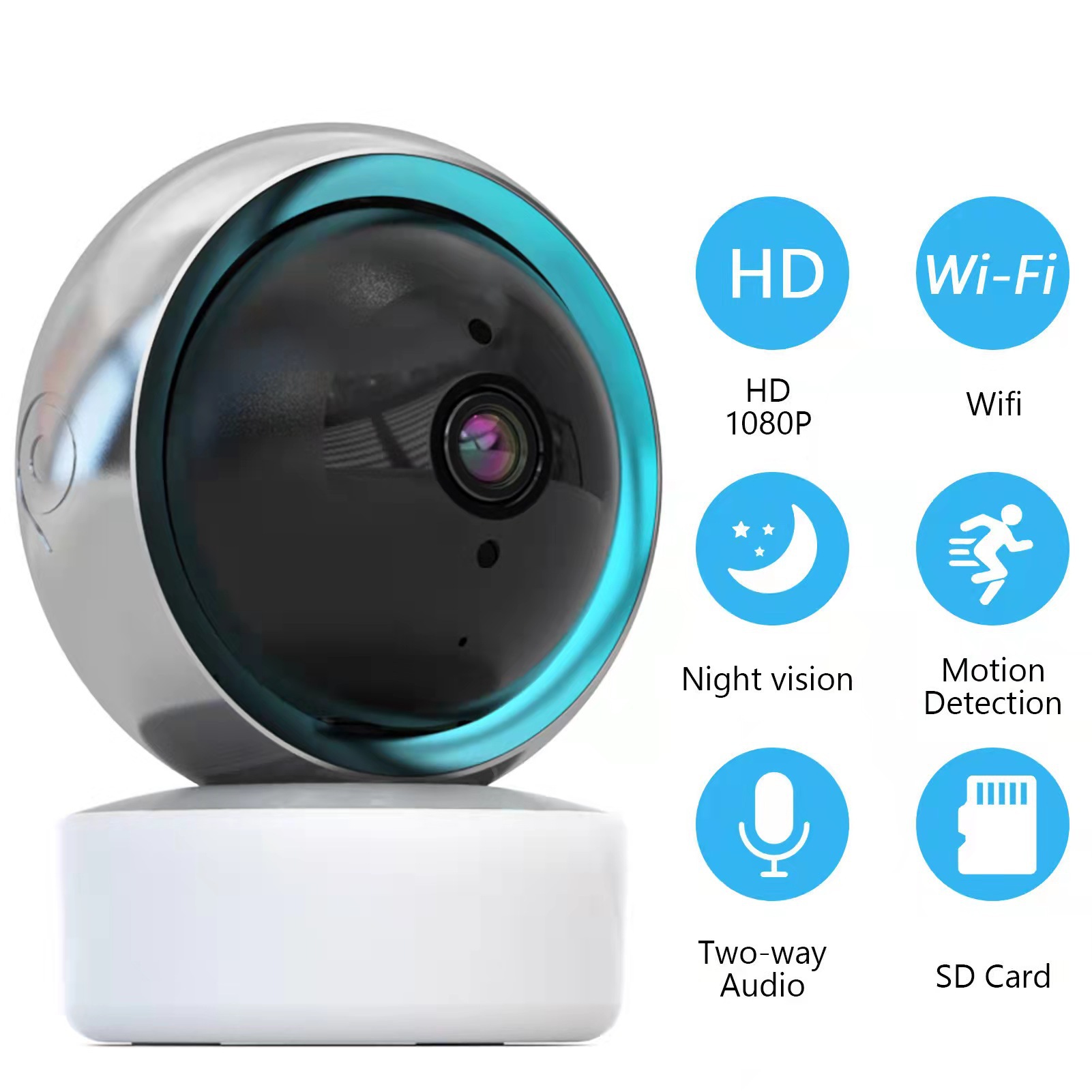 1080P Surveillance Cameras With WIFI Tuya Camera Smart Home Video Surveillance Camera Of Home Security Protection