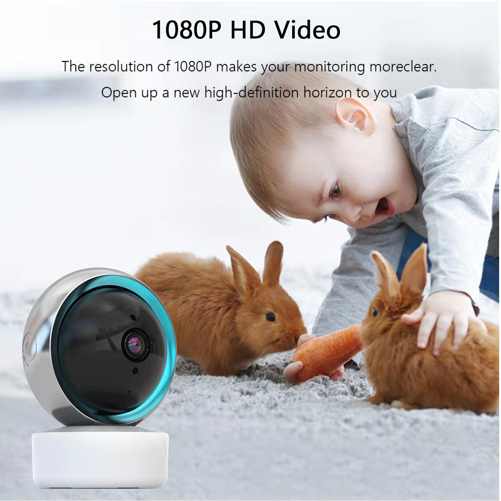 1080P Surveillance Cameras With WIFI Tuya Camera Smart Home Video Surveillance Camera Of Home Security Protection