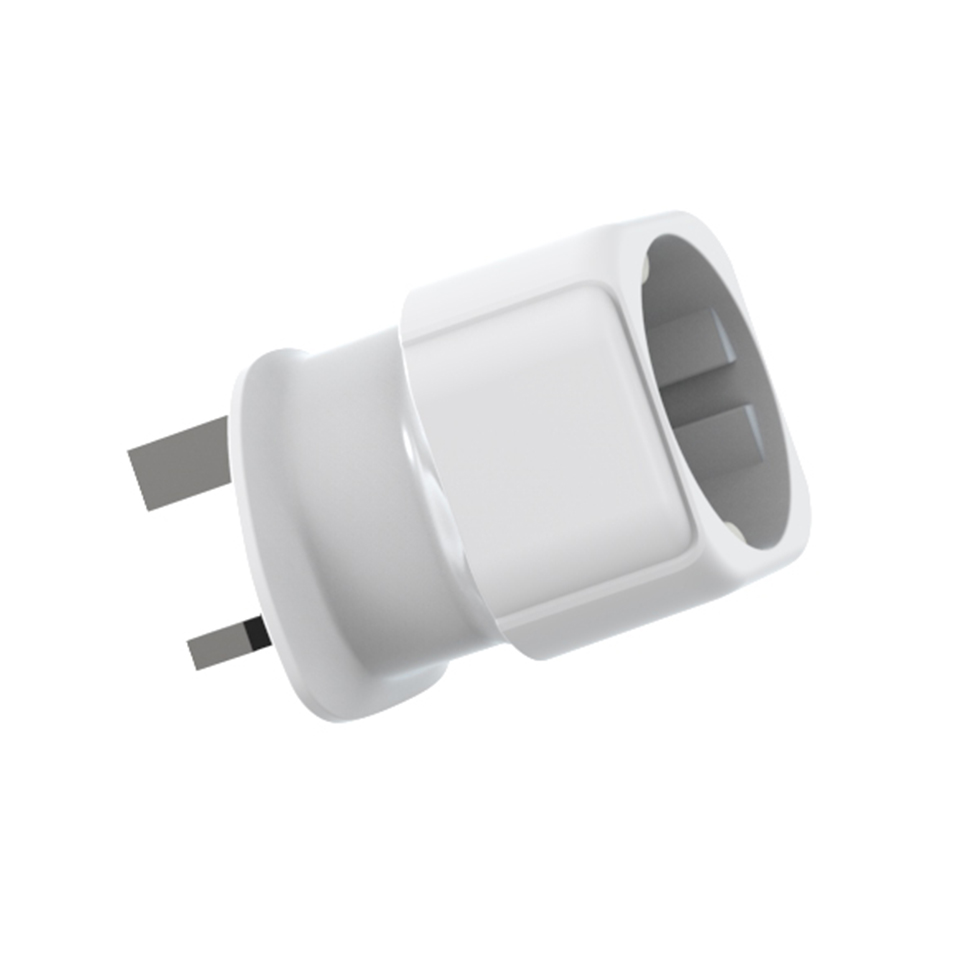 Worldplug Wall Socket Euro to UK plug converter travel charger adapter power outlet plug socket