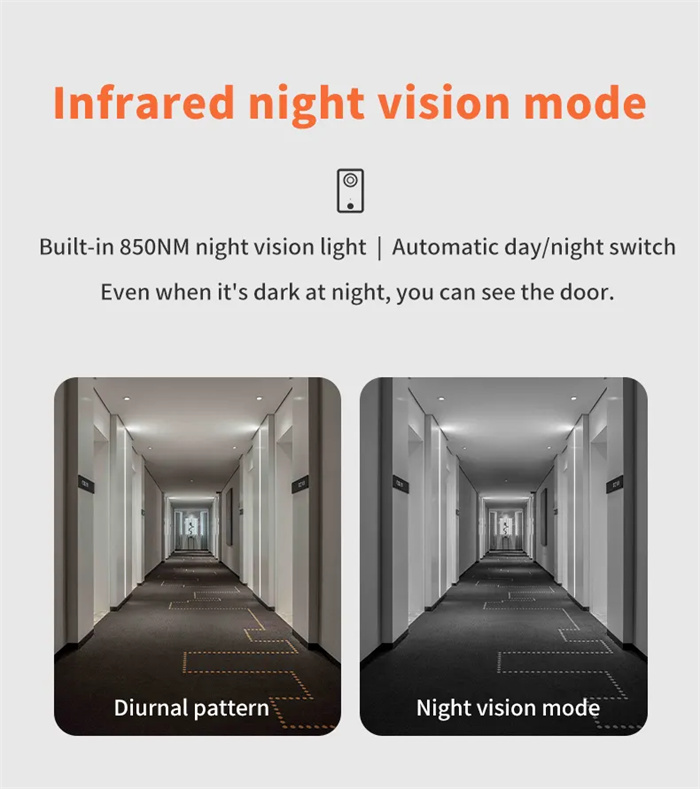 HD Video Camera Smart Door Bell Wireless WIFI Security Door Phone Bell Camera Visual Voice Changer Intercom Doorbell