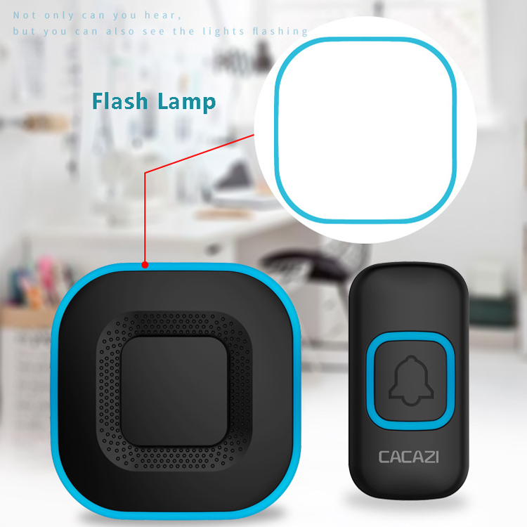 Digital One Receiver One Transmitter Waterproof Reminder Ring Door Bell Wireless