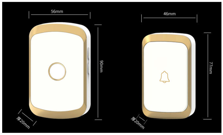 Electric A20 Wireless Home Doorbell Chime