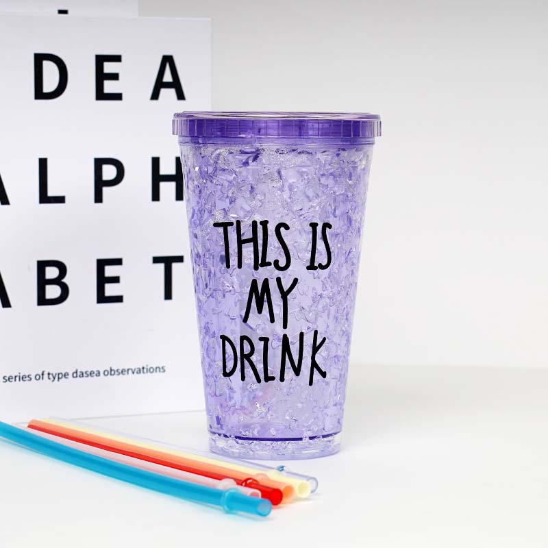 Double Layer Quick Frozen Magic Slushie Cup Homemade Cool Stuff for Smoothies Drinks Shakes Juices and Soda