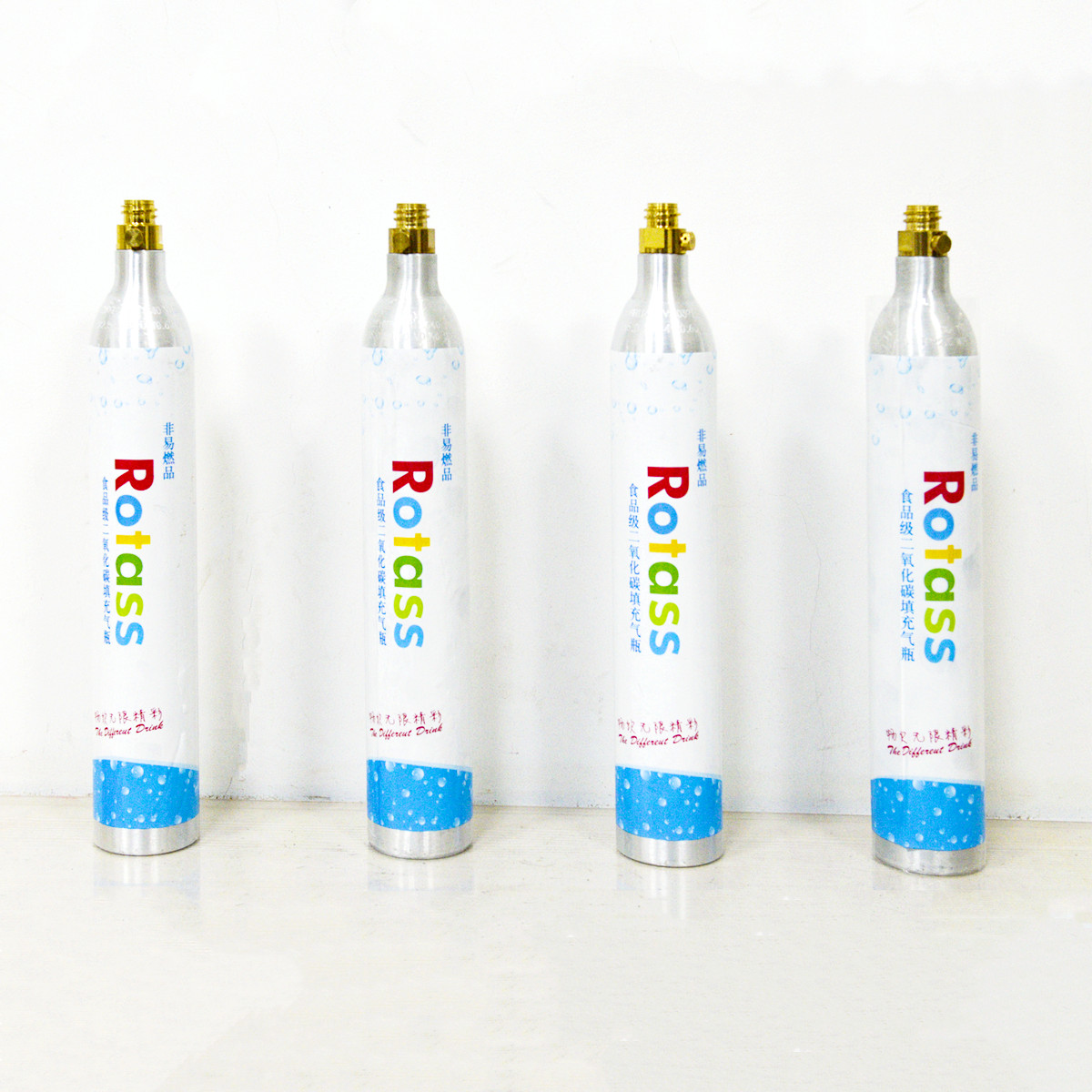 Household Maker Soft Drink Machine 0.6L Sparkling Water Maker Aluminum CO2 Gas Cylinder for Soda Maker