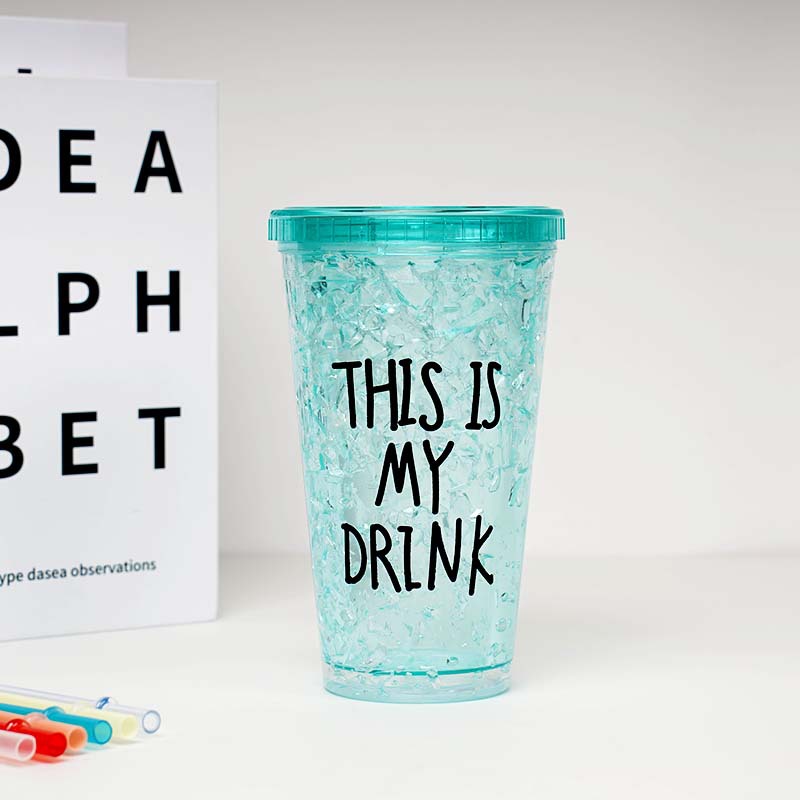 Double Layer Quick Frozen Magic Slushie Cup Homemade Cool Stuff for Smoothies Drinks Shakes Juices and Soda