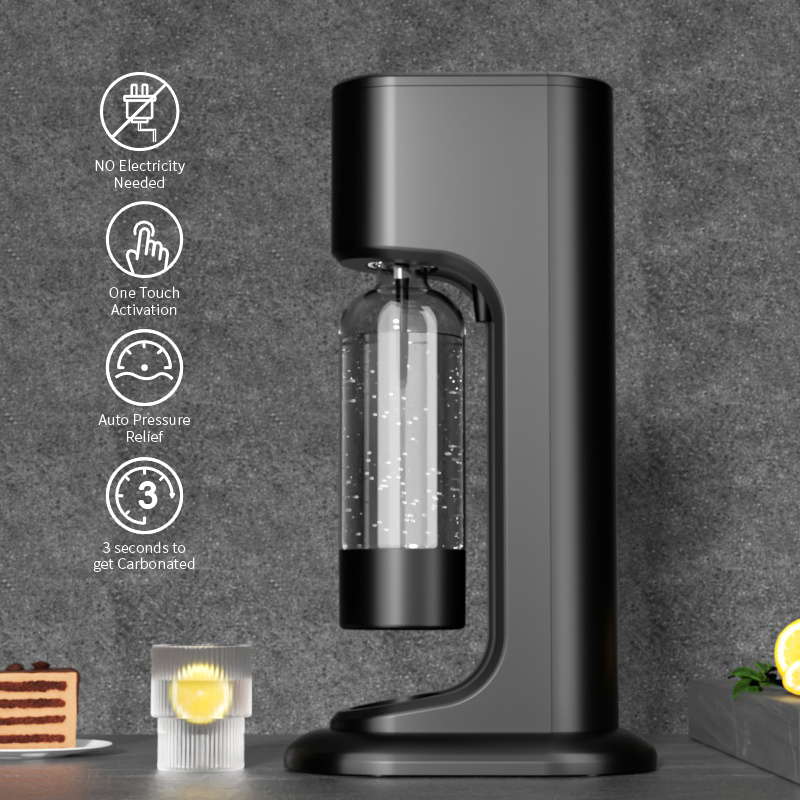 Best Co2 Powered One Touch Fizz Control Fresh Sparkling Water Maker Soda Machine