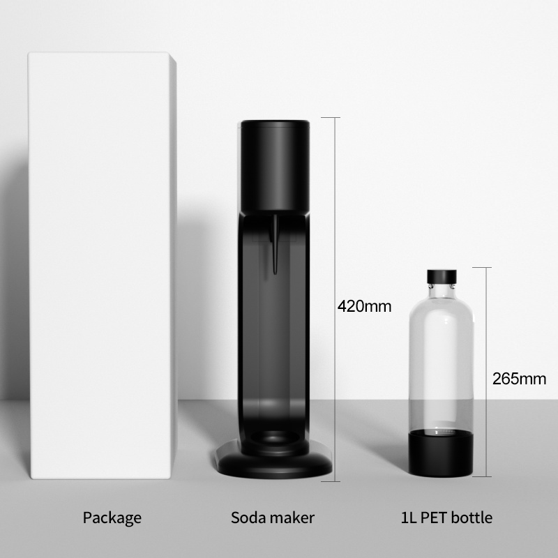 Best Co2 Powered One Touch Fizz Control Fresh Sparkling Water Maker Soda Machine