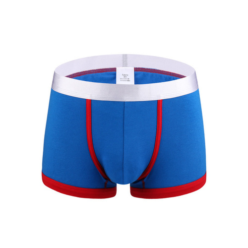 High Quality Pure Cotton Series Man's Boxer Underwear Low-rise Design Sexy White Breathable Men's Boxer