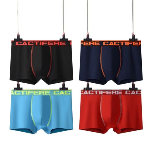 Men's Cotton Briefs&boxers 4pcs in Gift Box 95% Cotton Breathable Boxers for Men Mid-rise Ultra Soft Mens Underwear
