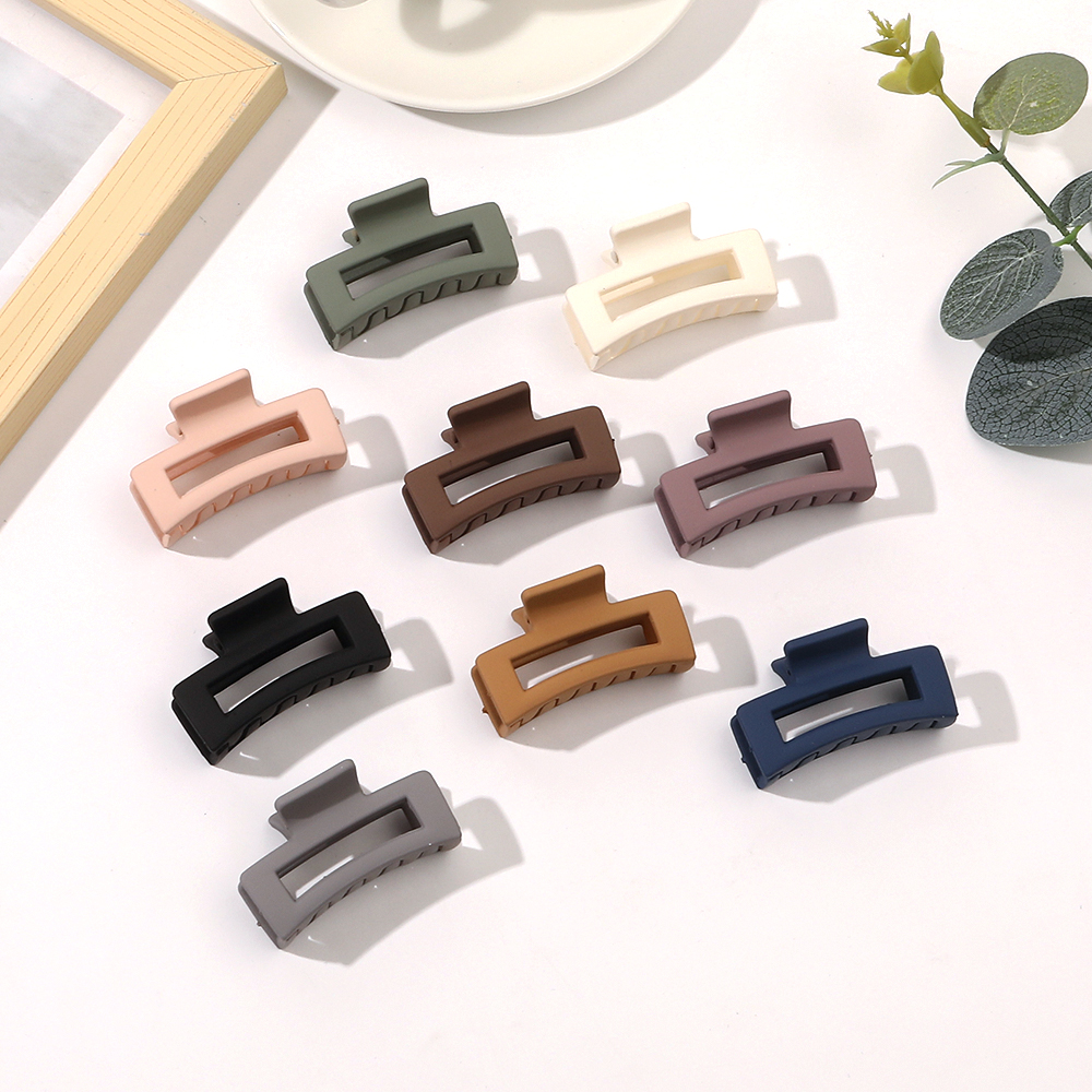 New Fashion Korean Style Tortoise Hairgrip Hair Extension Strong Hold Cellulose Acetate Hair Claw Clip for Women Thick H