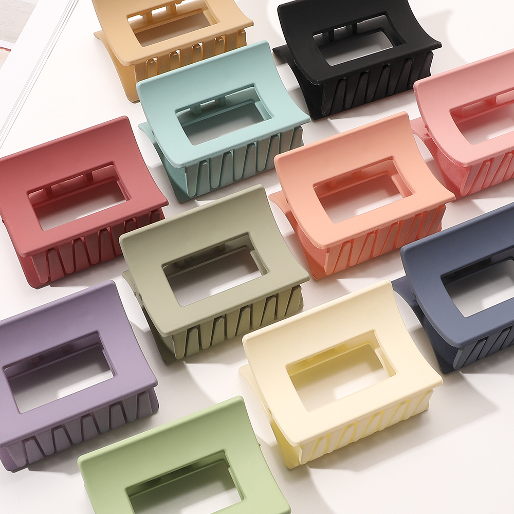 New Fashion Korean Style Tortoise Hairgrip Hair Extension Strong Hold Cellulose Acetate Hair Claw Clip for Women Thick H