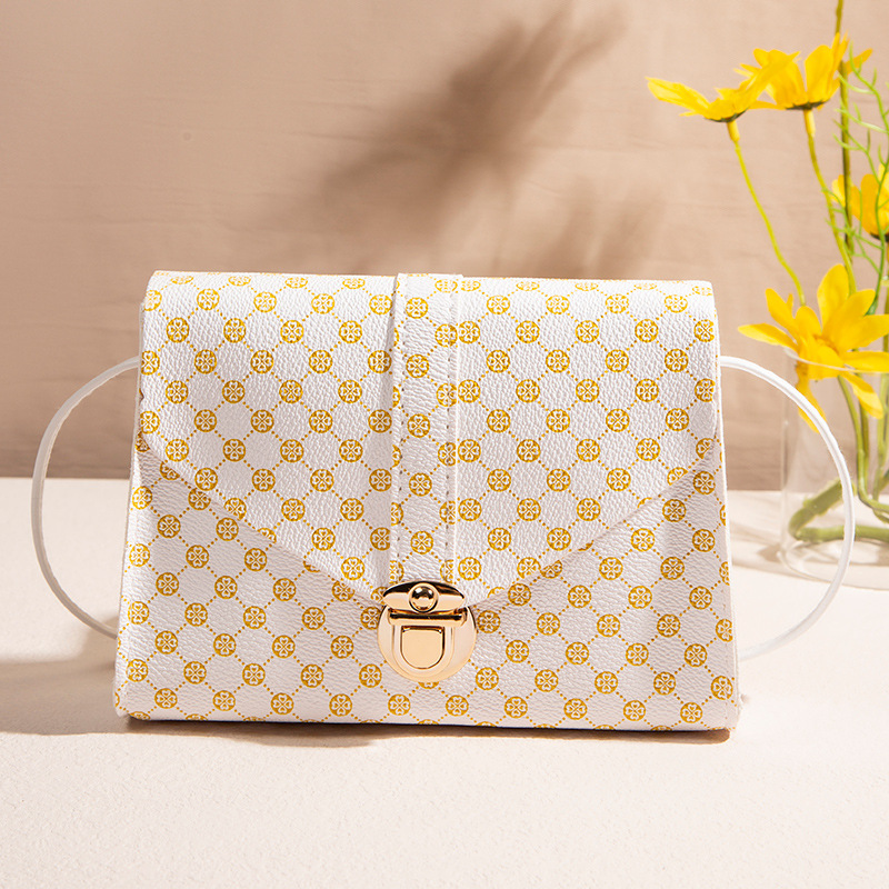  Printed Fashion Women's Bags High Quality Plaid Bags Women's Ins Shoulder Bags Mini Crossbody Ladies Handbags