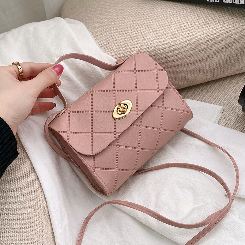 Designer Square Mini Purses for Women Popular Luxury Stripe Pattern Handbags, Retro Elegant Small Shoulder Bags