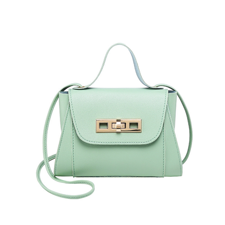 Pu Leather  Retro Casual Teenager Low Price Pink Color Small Ladies Shoulder Bag Woman