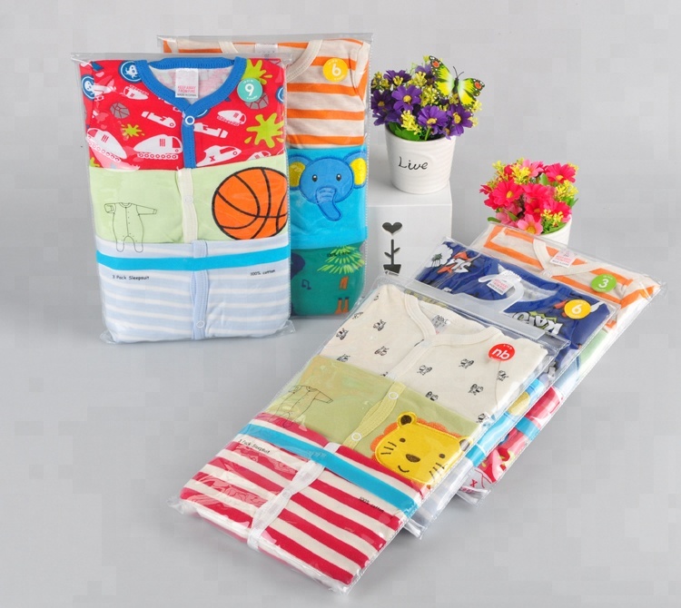 High Quality Newborn Baby Boy Romper Long Sleeve Footed Pyjamas