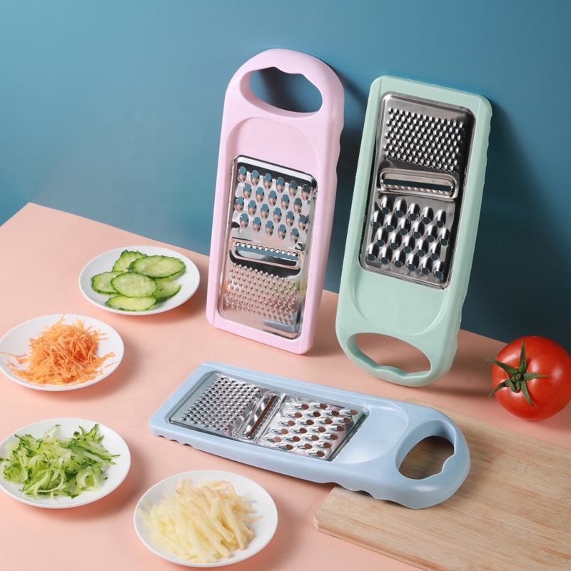 Multifunctional Plate Zester Vegetable Slicer Grater Chopper Cheese Plastic Grater