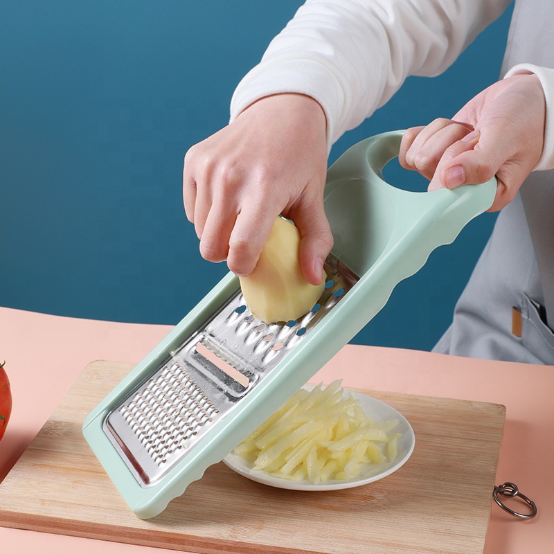 Multifunctional Plate Zester Vegetable Slicer Grater Chopper Cheese Plastic Grater
